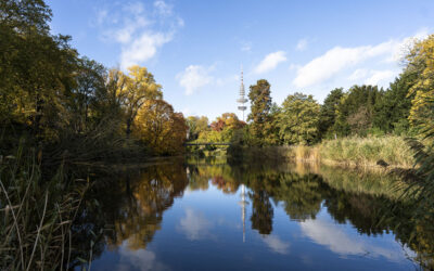 Dammtorpark, Planten un Blomen, an idyllic park in the heart of Hamburg